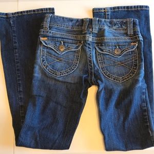 Aeropostale Hailey Skinny Flare Jeans